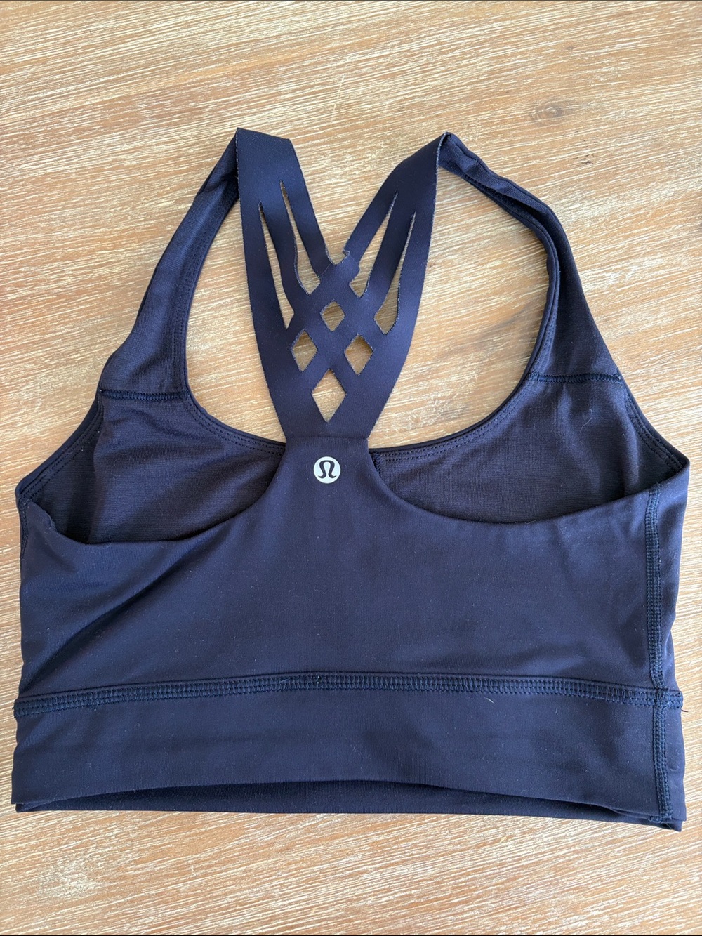 Lululemon Athletic Mind Over Miles  Strappy Back Sports Bra Size XS/S